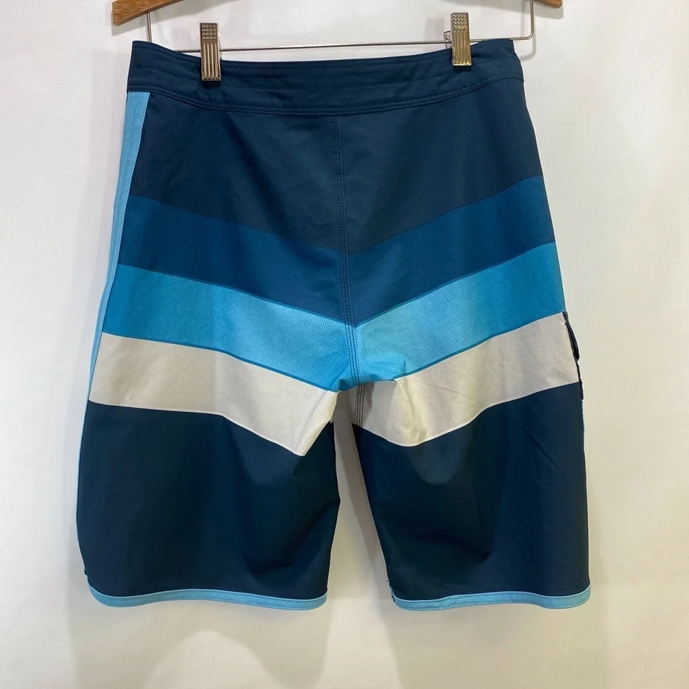 Billabong Recycle 73 Pro Men's Blue Striped Shorts